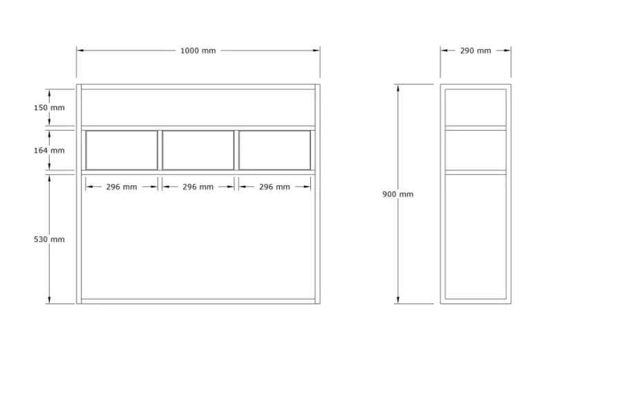 Guarda Konsol - Ağ/Antrasit - 5