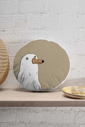 Happy 4'lü Yuvarlak Yastıq Yastıq Üzü 60 - Markaev (1)