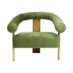 Harmony Berjer Kreslo - Yaşıl - Zemhome (1)