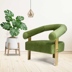 Harmony Berjer Kreslo - Yaşıl - Zemhome