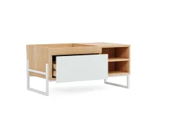 Helka Jurnal Masası Siyirtməli - Meşə/Ağ - 8