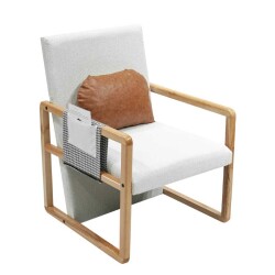 Hellas Portatif Berjer Kreslo - Ağ - Zemhome (1)