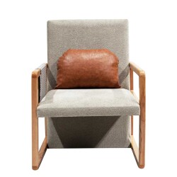 Hellas Portatif Berjer Kreslo - Qəhvəyi - Zemhome (1)