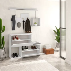 Holdon Dəhliz Dolabı - Ağ - 4