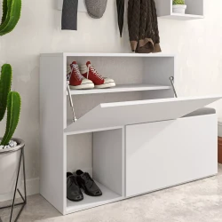 Holdon Dəhliz Dolabı - Ağ - 5