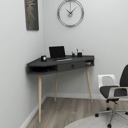 Homer Çalışma Masası - Antrasit - Modev (1)