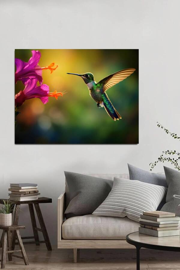 Hummingbird Kətan Tablo - 1