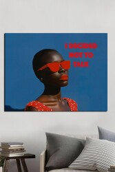 I DECIDED NOT TO TALK Kətan Tablo - Markaev