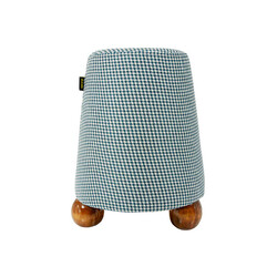 İbiza Ahşap Ayaqlı Kazayağı Pufik - Zemhome