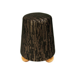 İbiza Dark Ahşap Ayaqlı Kazayağı Pufik - Zemhome (1)