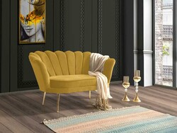 İnci İki Yerli Divan Sarı - Vistaso Concept