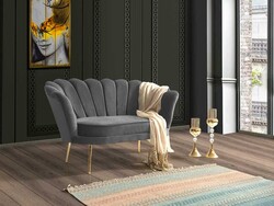 İnci İki Yerli Divan Antrasit - Vistaso Concept