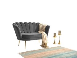 İnci İki Yerli Divan Antrasit - Vistaso Concept (1)