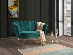 İnci İki Yerli Divan Yeşil - Vistaso Concept