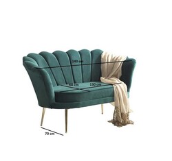 İnci İki Yerli Divan Yeşil - Vistaso Concept (1)