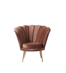 İnci Kreslo - Çəhrayı - Decore Mobilya (1)