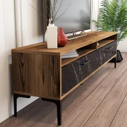 İstanbul Tv Stend - Cəviz/Qara Mərmər - 4