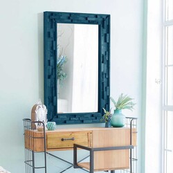 Jenga Güzgü 58 cm * 98 cm - Mavi - Bluecape (1)