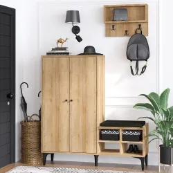 Jess Asılqanlı Ayaqqabı Dolabı - Meşə - Decoroom Collection (1)