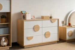 Joya Komod, 6 Siyirtməli - Decoroom Collection (1)