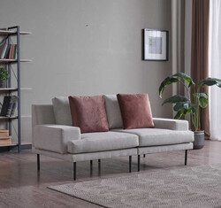 Kagu Serisi İki Yerli Düz Divan - Eviana