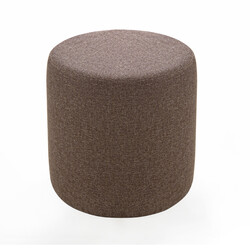 Kahve Silindir Pufik - Evdebiz