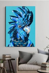 Kakadu Papağını Kətan Tablo - Markaev