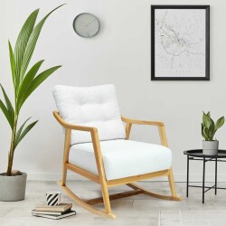 Kalina Berjer Kreslo - Ağ - Zemhome