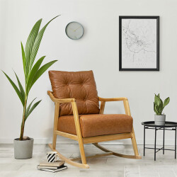 Kalina Dəri Berjer Kreslo - Zemhome