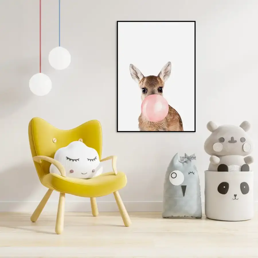 Kangroo Ballon Kətan Tablo TB1143 - 3