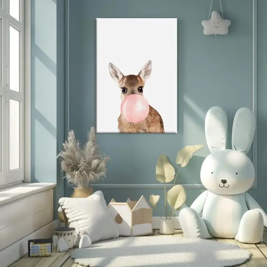Kangroo Ballon Kətan Tablo TB1143 - 1