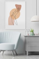 Kətan Aeshetic Hand Tablo 0301 - Markaev