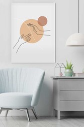 Kətan Aesthetic Hand Tablo 0315 - Markaev