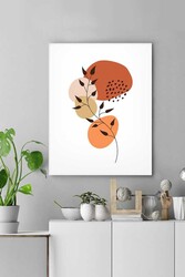 Kətan Bahar Çiçek Deseni Tablo 0317 - Markaev