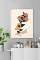 Kətan Basic Floral Deseni Tablo 0386 - Markaev