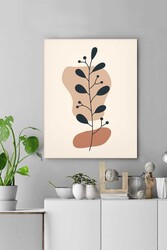 Kətan Basic Floral Deseni Tablo 0388 - Markaev