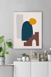 Kətan Basit Dekoratif Deseni Tablo 0390 - Markaev