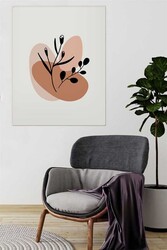 Kətan Boho Floral Color Deseni Tablo 0397 - Markaev