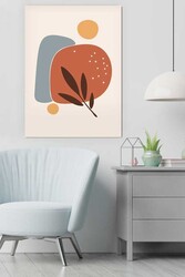 Kətan Boho Floral Deseni Tablo 0319 - Markaev