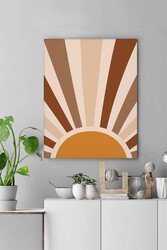 Kətan Boho Sky Deseni Tablo 0399 - Markaev