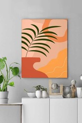 Kətan Botanik Simgeler Deseni Tablo 0407 - Markaev