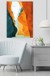 Kətan Color Mountain Deseni Tablo 0417 - Markaev