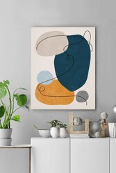 Kətan Dekoratif Vurgular Deseni Tablo 0426 - Markaev