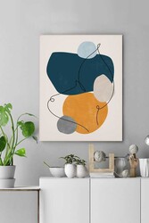 Kətan Dekoratif Vurgular Deseni Tablo 0427 - Markaev