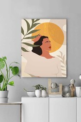 Kətan Draw Girl Deseni Tablo 0429 - Markaev