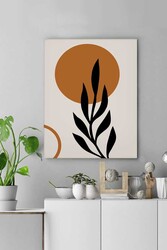 Kətan Floral Simge Deseni Tablo 0454 - Markaev