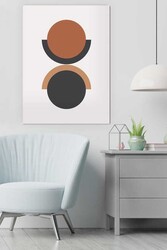 Kətan Gemoetrik Deseni Tablo 0365 - Markaev