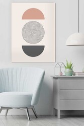 Kətan Geometric Deseni Tablo 0339 - Markaev