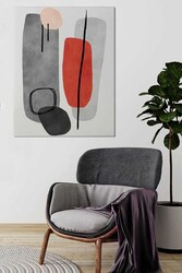 Kətan Gri Modern Tablo 212 - Markaev