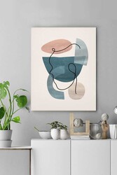 Kətan Light Face Color Deseni Tablo 0843 - Markaev